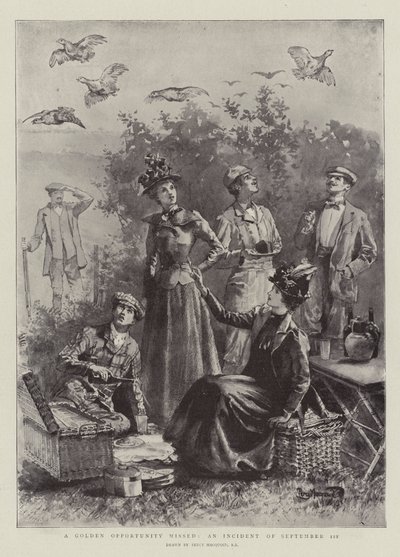 A Golden Opportunity missed, an Incident of 1 September by Percy Macquoid